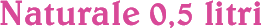 Pet 0,5 naturale
