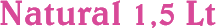 PET Natural 1, 5